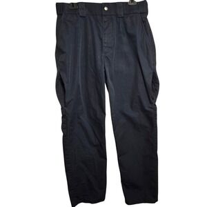 5.11 Tactical Pants Mens 33 X 31 Black Utility Uniform Straight Leg Workwear.718
